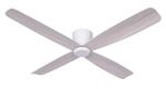Lucci Air Energiespar Deckenventilator mit Fernbedienung Fraser Wei&szlig; 132 cm