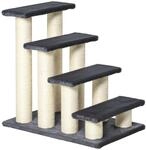 PawHut Tiertreppe 4 Stufen f&uuml;r Katze und Hunde 60 x 40 5 x 59 cm