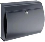 Burg-W&auml;chter Designer-Postkasten Verona 884 Anthrazit