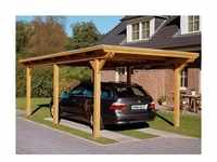 Skan Holz Carport Emsland 354 cm x 604 cm Natur