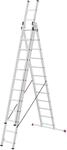 Hailo HobbyStep Kombi Aluminium-Kombileiter 3-teilig 3x12 Sprossen
