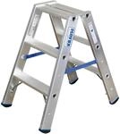 Krause Stabilo Stufen-Doppel-Leiter 2 x 3 Stufen