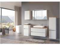 Held Möbel Waschtisch-Set Ferrara 100 cm x 64 cm x 48 cm Weiß-Weiß