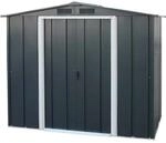 DURAMAX Metall-Ger&auml;tehaus 1,8x1,2m in Anthrazit