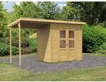 Karibu Gartenhaus Merseburg 14 mm Wandst&auml;rke BxTxH 390 x 175 x 220 cm inkl.
