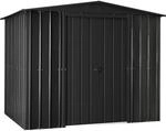 Globel Industries Metall-Ger&auml;tehaus 8x8 Anthrazit B x T: 234 cm x 237 cm