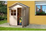 Weka Balkon und Terrassenschrank mit Satteldach Gr. 2, 163 cm x 87 cm