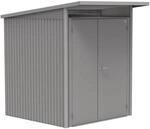 Biohort Metall-Ger&auml;tehaus AvantGarde Gr. A1 quarzgrau-metallic Doppelt&uuml;r schmal