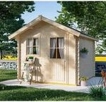 Skan Holz Holz-Gartenhaus Porto 1 Natur 250 cm x 200 cm