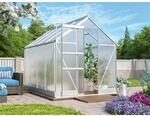 Vitavia Gew&auml;chshaus Apollo 5000 HKP 6 mm Alu-Blank 5 m&sup2; inkl. Fundament