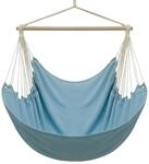 AMANKA H&auml;ngesessel bis 150 kg Belastbar 185 x 130 cm Pazifik-Blau