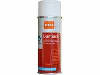 OBI Buntlack Spray RAL 9010 Reinweiß seidenmatt 400 ml