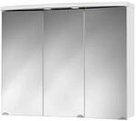 Sieper Spiegelschrank Ancona 83 cm x 69 cm Wei&szlig; Hochglanz