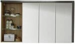 Trendteam Spiegelschrank Eiche Riviera Honig 123 cm mit Softclose T&uuml;ren