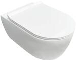 NEG H&auml;nge-WC Uno11RK Randlos Spritzfrei L&auml;nge 55,5 cm Slimline Design