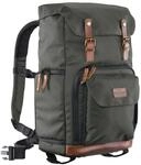 Mantona Fotorucksack Luis Gr&uuml;n Fototasche Kamerarucksack Kameratasche Backpack