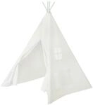 roba Spielzelt Tipi Kinderspielzelt aus Stoff inkl. Tasche Beige