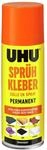 Uhu Spr&uuml;hkleber Permanent Transparent 200 ml