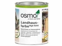 Osmo Landhausfarbe Dunkelbraun 750 ml