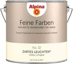 Alpina Feine Farben No. 32 Zartes Leuchten&reg; Lichtgelb edelmatt 2,5,