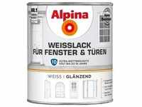 Alpina Weißlack für Fenster & Türen glänzend 750 ml