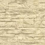 A.S. Cr&eacute;ation Tapete Stein-Optik Beige und Creme-Beige 53 cm x 10,05 m...
