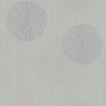 Bricoflor Moderne Tapete mit Silber Glitzer Effekt Graue Vliestapete mit Kreis Design