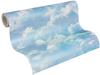 Bricoflor Wolken Tapete in Hellblau und Weiß Himmel Tapete mit Möwen Maritime