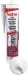 Fischer Sanit&auml;rsilicon DSSA Wei&szlig; 310 ml