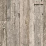 A.S. Cr&eacute;ation Tapete Holzoptik Beige Schwarz und Creme-Beige 53 cm x 10,05 m