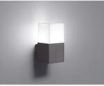 Trio LED-Au&szlig;enwandleuchte Hudson 1-flammig Anthrazit