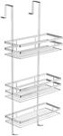 Tectake Duschablage Aus Rostfreiem Edelstahl Zum Einh&auml;ngen 30 x 21 x 80 cm...