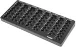 HMF 2701-02 Euro-M&uuml;nzz&auml;hlbrett Abgeschr&auml;gt 34 x 15 x 3 cm Schwarz