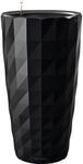 Lechuza&reg; Pflanzs&auml;ule Diamante Premium Schwarz Hochglanz &Oslash; 40 cm...