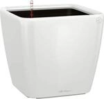 Lechuza&reg; Pflanzgef&auml;&szlig; Quadro Premium LS 35 cm x 35 cm x 33 cm Wei&szlig; hochglanz
