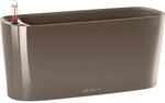 Lechuza&reg; Pflanzgef&auml;&szlig; Delta 20 Taupe hochglanz 40 cm x 15 cm