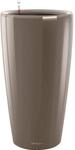 Lechuza&reg; Pflanzgef&auml;&szlig; Rondo Premium &Oslash; 40 cm x 75 cm Taupe hochglanz