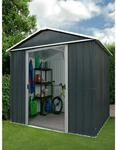 Yardmaster Ger&auml;tehaus Heidelberg 65AEYZ Anthrazit B x T: 186 cm x 125 cm