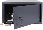 HMF 49204-11 Safe Tresor Schl&uuml;ssel M&ouml;beltresor Laptop Ordner 45 x 25 x 36 cm