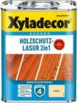 Xyladecor Holzschutz-Lasur 2in1 Transparent matt 750 ml