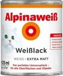 Alpinawei&szlig; Wei&szlig;lack extra matt 125 ml
