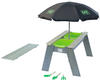 Exit Toys EXIT Aksent Sand- und Wassertisch mit Sonnenschirm und Gartenwerkzeugen