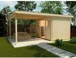 Weka Holz-Gartenhaus Flachdach Unbehandelt 500 cm x -- cm