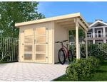 Weka Holz-Gartenhaus Pesaro Flachdach Unbehandelt 369 cm x 293 cm