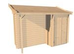 Weka Anbauschrank mit Schleppdach