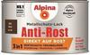Alpina Metallschutz-Lack Anti-Rost Braun matt 300 ml