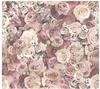 Bricoflor Rosen Tapete in Rosa Vintage Blumentapete im Shabby Chic Ideal für