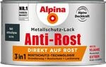 Alpina Metallschutz-Lack Anti-Rost Anthrazitgrau matt 300 ml