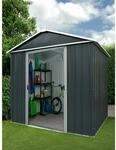 Yardmaster Ger&auml;tehaus Heidelberg 67AEYZ Anthrazit B x T: 186 cm x 207 cm