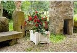 KHW Pflanzkasten quadratisch Wei&szlig;